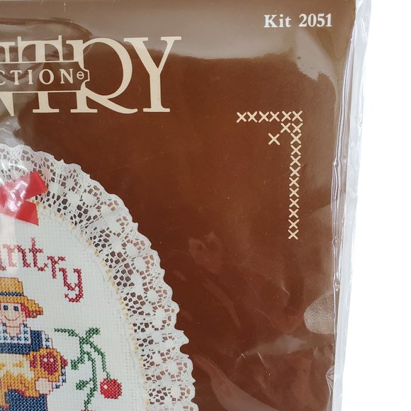 Paragon Needlecraft Country Best Counted Cross Stitch Kit Hobby 2051 Wood Hoop - Picture 6 of 6